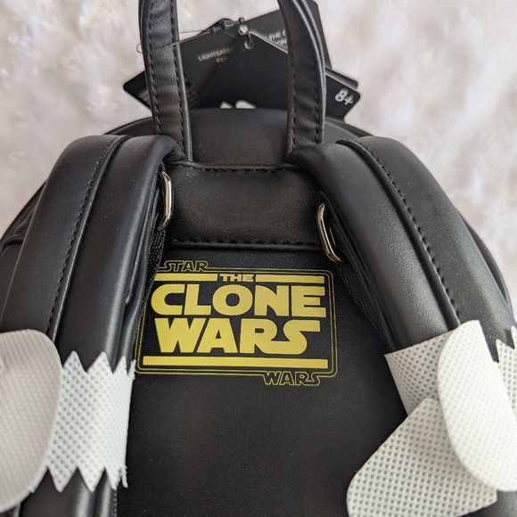 NWT Disney Loungefly Star Wars The Clone Wars Mini Backpack - Picture 5 of 5
